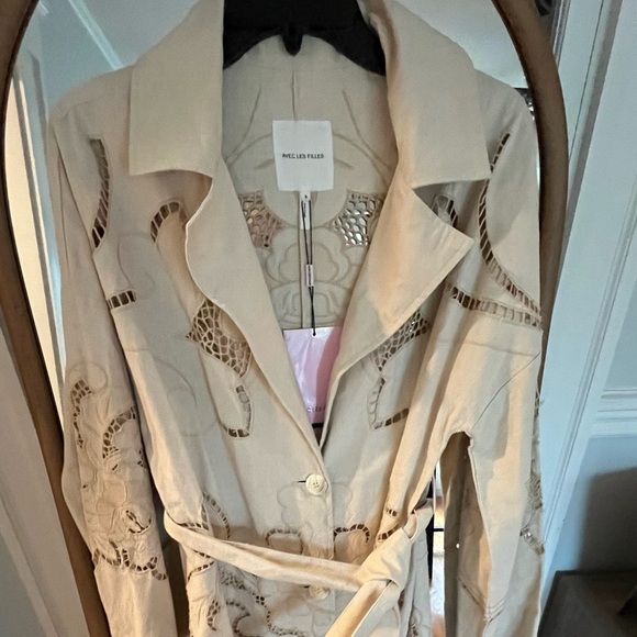 NWT Avec Les Filles Linen Blend
Trench Coat size S
🚨 FINAL PRICE NO OFFER ACCEPT - Picture 8 of 14